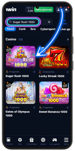 Sugar Rush 1000 Oyunu Bulun ve Başlatın